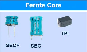 KEMET Inducteurs à cœur de ferrite